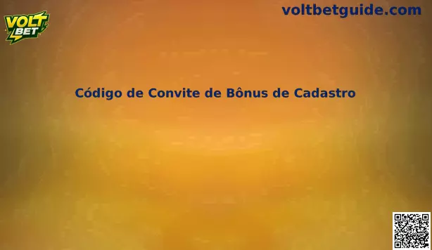 Código de Convite de Bônus de Cadastro Volt Bet