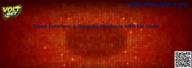 Explicação sobre como funciona a geração aleatória RNG em slots
