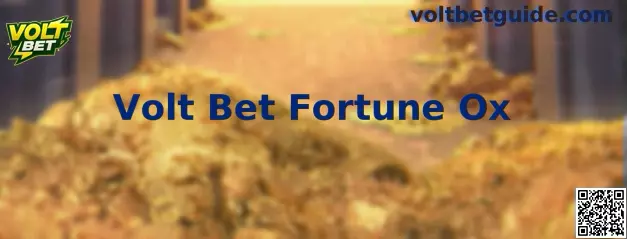 Tela explicativa do jogo Volt Bet Fortune Ox