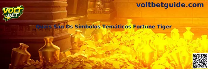 Ilustração dos símbolos temáticos do Fortune Tiger