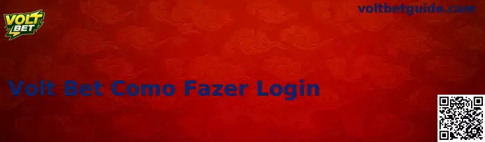 Tela de login Volt Bet