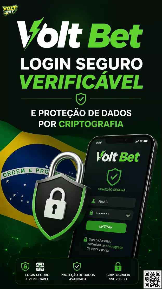 Interface de Login Seguro Volt Bet